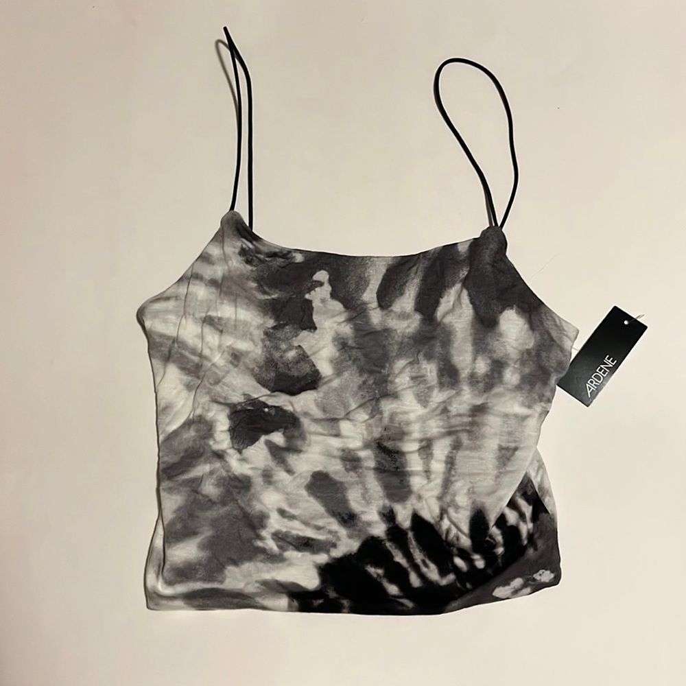 Grey Cropped Tank Top